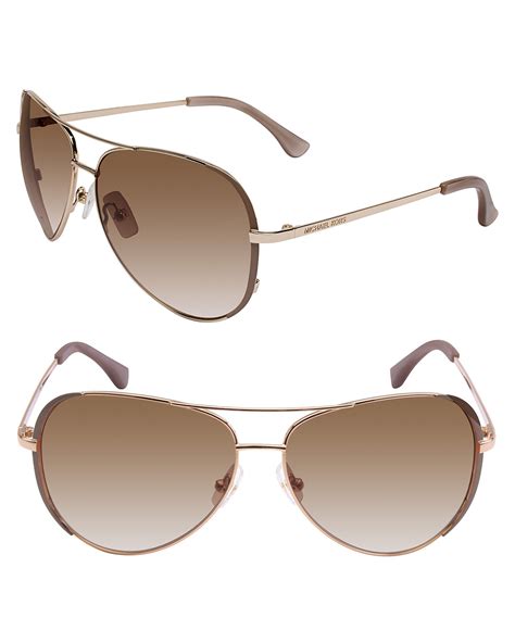 MICHAEL Michael Kors Sunglasses, Sicily Aviator 